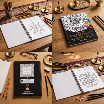 The Coloring Book of Vaishnav Mandala