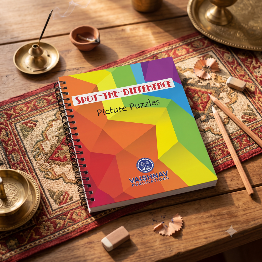 Spot-The-Difference Puzzle Book