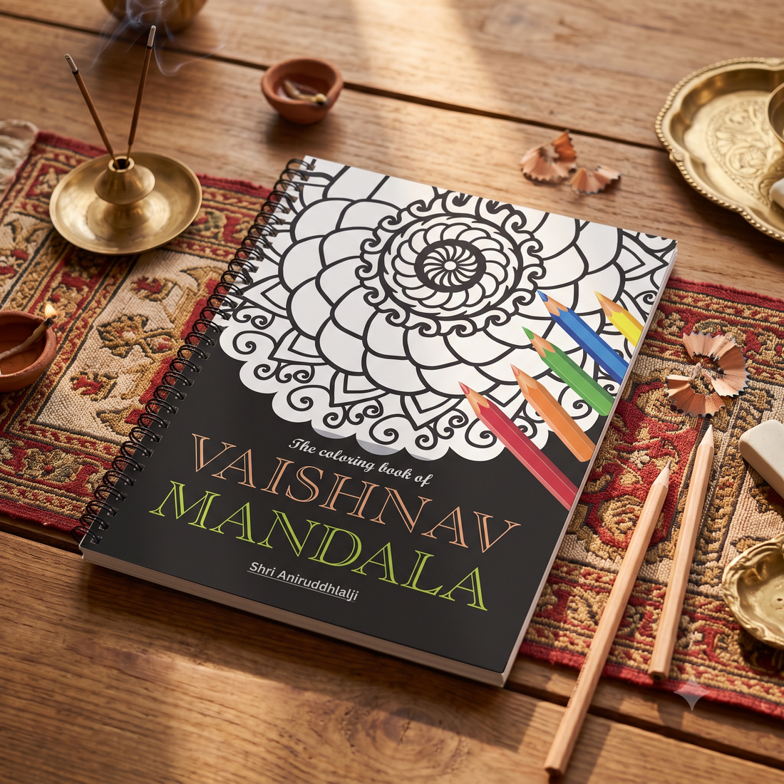 The Coloring Book of Vaishnav Mandala