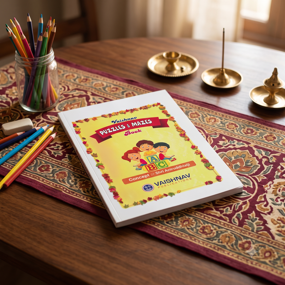 Vaishnav Puzzles & Mazes Book